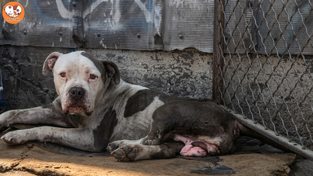 2 Months After Rescue, This “Euthanasia List” Dog Finally Trusted Us