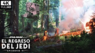 4K (LATINO) | Batalla de Endor | El Regreso del Jedi | Star Wars Episodio 6