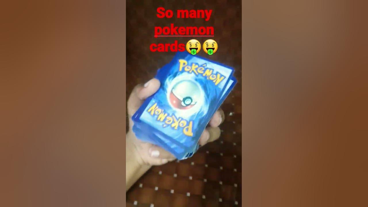 so many poki poki cards 🤑🤑🤑 - YouTube