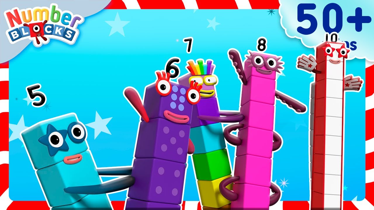 Lustige Momente | Zählen lernen | Mathe für Kinder | Numberblocks auf Deutsch