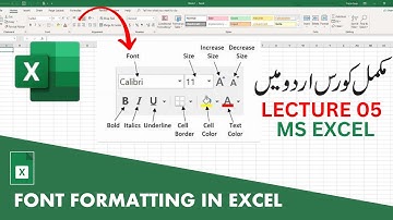 Mastering Font Formatting in Excel Like a PRO | Excel Class 5