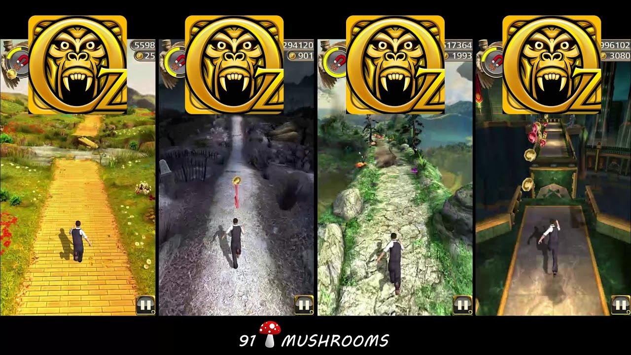 Temple Run: Oz All Maps 