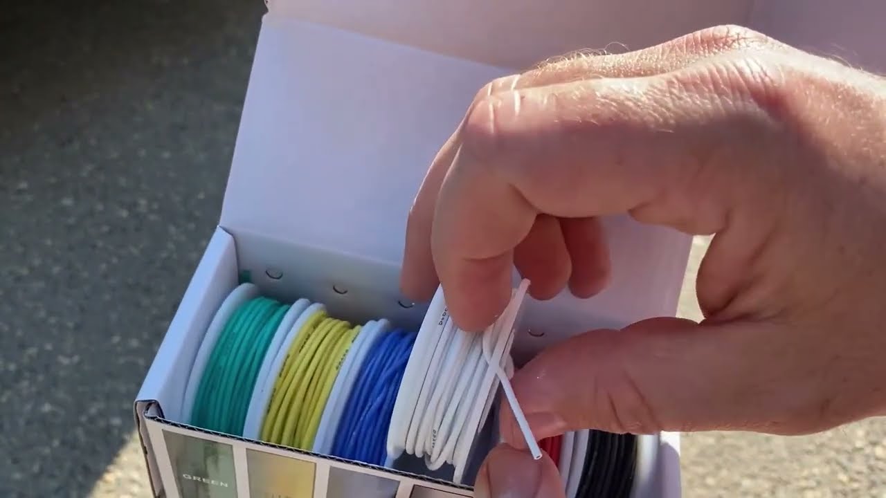 Haerkn Electrical Wire 18 AWG 18 Gauge Silicone Wire Hook Up Wire Cable...