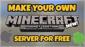 How to make a Free Server in MCPE 1.1 OFFICIAL