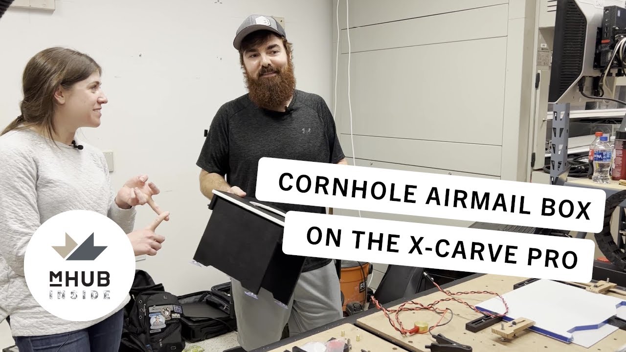 Making a Cornhole Airmail Box on AtHome CNC YouTube