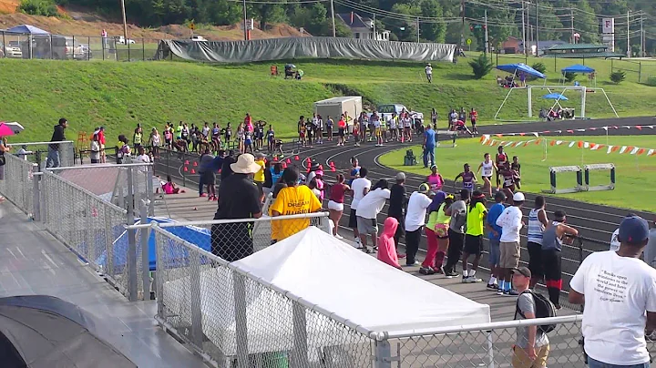 Alana Fields - AAU Regional 100m Prelims