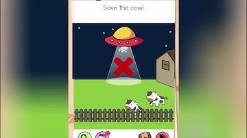 Brain Test All Star Level 92 |Save The Cow!| Walkthrough Solution