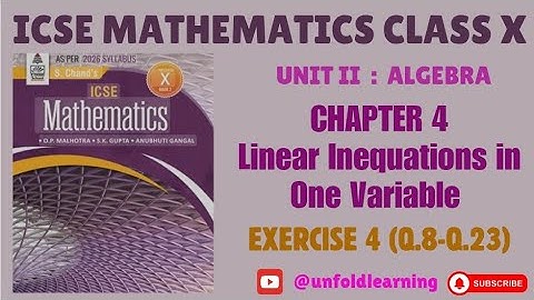 ICSE CLASS 10 | S Chand