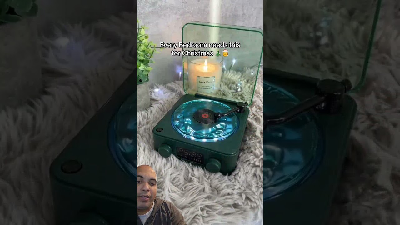 This Bluetooth Speaker Plays Vinyl Records!