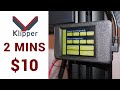 Cheap and easy Klipper touch interface with CYD Klipper
