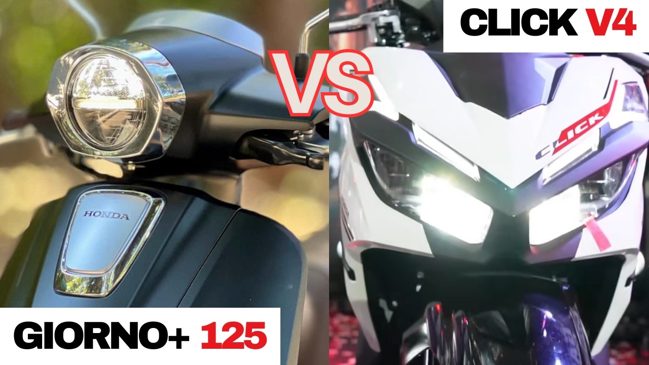WHY PAY MORE? Honda Giorno+ 125 vs Honda Click 125 V4 - DON'T CHOOSE WRONG