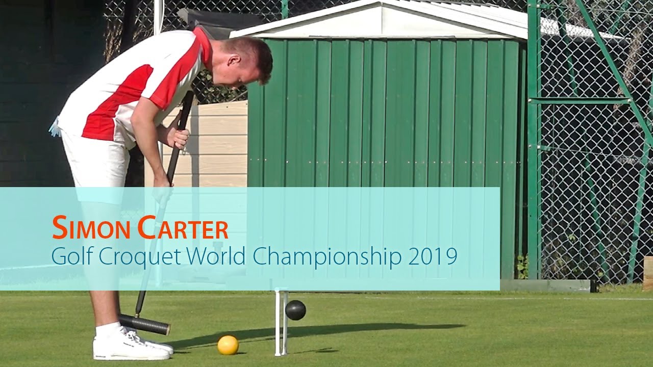 Simon Carter Golf Croquet World Championship 2019 (HD) YouTube