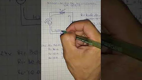 Como calcular a queda de tensão em um circuito paralelo?