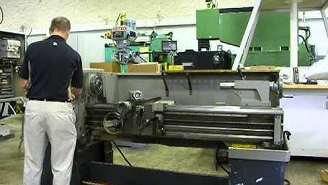 Clausing Colchester 15x50 Lathe video 1