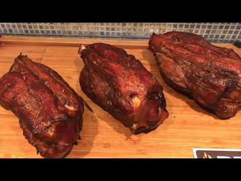 Video: Pork Shank Stuffed With Mushrooms