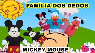 Família Dos Dedos Com Mickey E Minie - Finger Family With Mickey Mouse