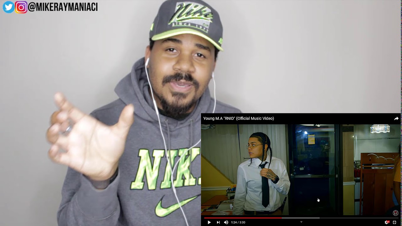 Young M.A "RNID" (Official Music Video) REACTION