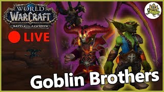 Live Goblin Brothers explore WoW Battle for Azeroth