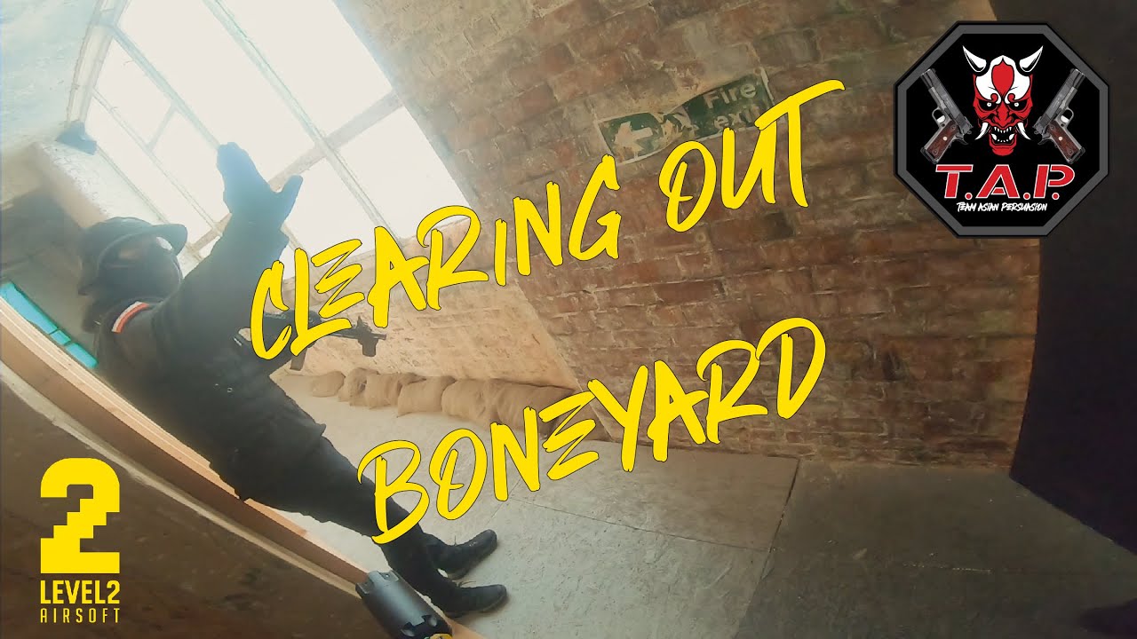 CLEARING OUT BONEYARD | LEVEL 2 AIRSOFT | 12-09-2021 | Prod. Pendo46