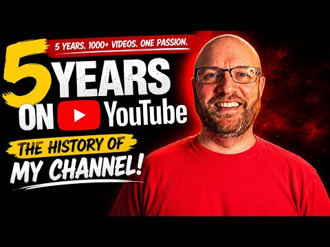 5 years of JWH on YouTube! Channel history + 3 giveaways!