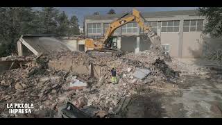 Colasanto Demolizioni - Demolizione edificio scolastico a Ruvo di Puglia