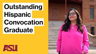 Hispanic Convocation Outstanding Graduate Mirtha Garcia Reyes