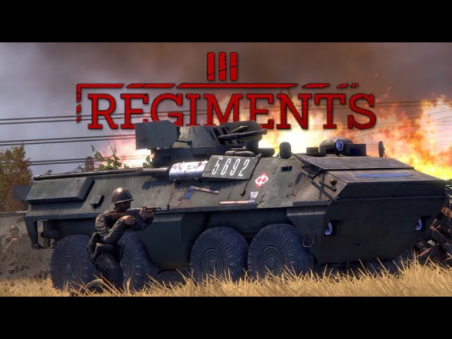 The POLISH Infantry STRIKE BACK against British Armoured ASSAULT! | Regiments Gameplay