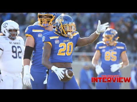 Pierre Strong Jr. - South Dakota State RB #20 vs Southern Illinois (2021)