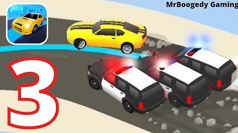 Line Race: Police Pursuit (Level 27 to 38) Gameplay Walkthrough-3 (Android,iOS)