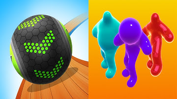 Going Balls VS Blob Runner 3D - SpeedRun Gameplay Level 1196-1200