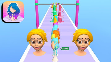 Wig Maker ​- All Levels Gameplay Android,ios (Part 39)
