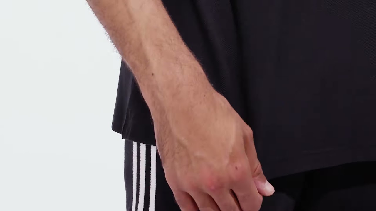 Futbolka polo Trefoil Essentials chernyj GD2551 video - YouTube