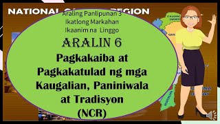 AP 3 Yunit III Aralin 6 Pagkakatulad at Pagkakaiba ng mga Kaugalian, Paniniwala at Tradisyon (NCR)