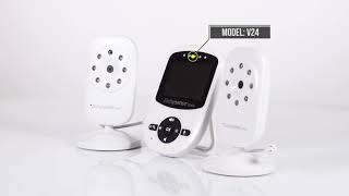 Babysense V24 - Elektroniczna Niania Z Ekranem Wideo