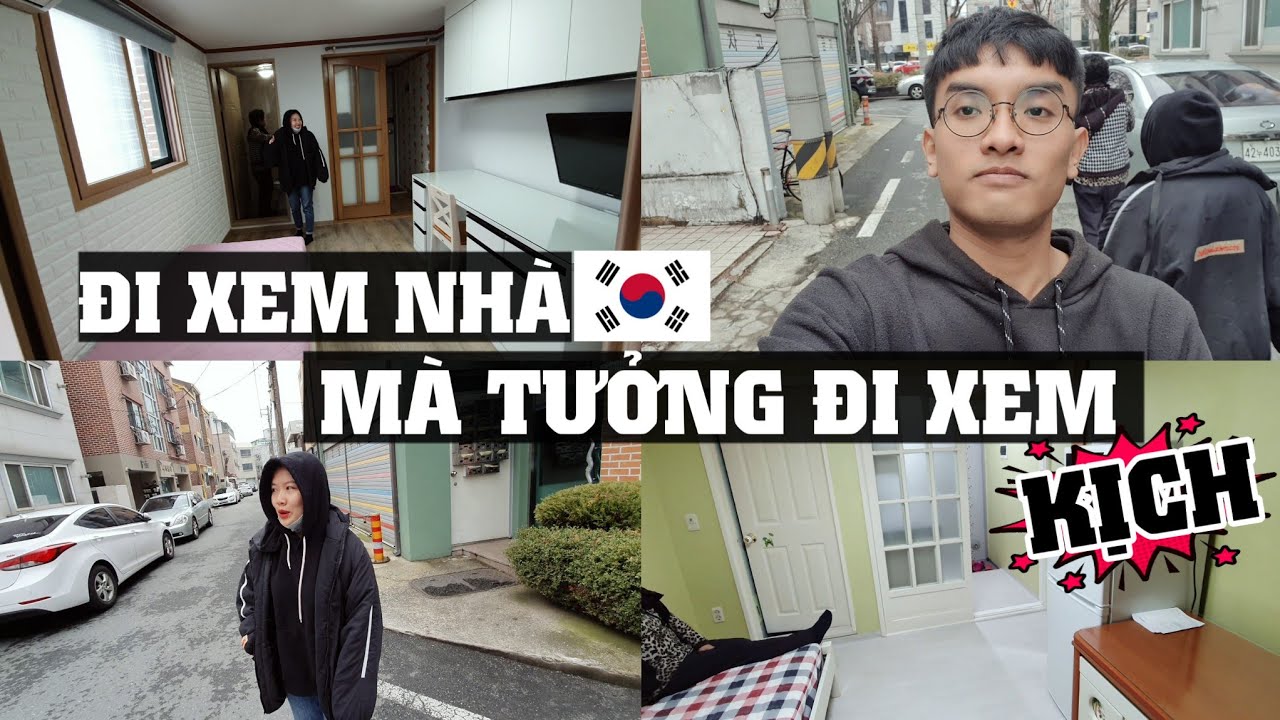 Drama ngập mặt khi đi xem nhà ở Hàn Quốc | Thuê nhà cho du học sinh