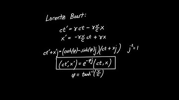 Split Complex Numbers and the Lorentz Boost