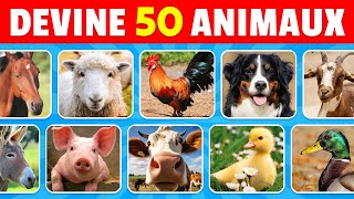 Devine 50 ANIMAUX de la FERME en 3 secondes 🐮🐷🐴 |  FACILE à IMPOSSIBLE