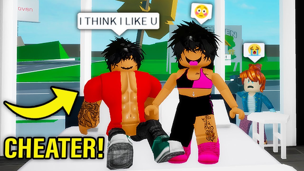 slender girl hired me to spy on her oder boyfriend in ROBLOX BROOKHAVEN RP!  