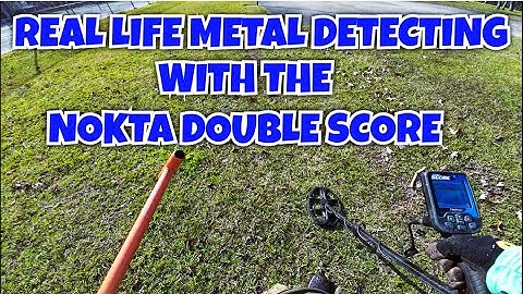 Real Life Metal Detecting with the Nokta Double Score