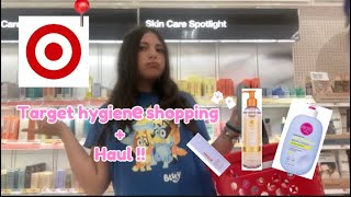 TARGET HYGIENE SHOPPING + HAUL