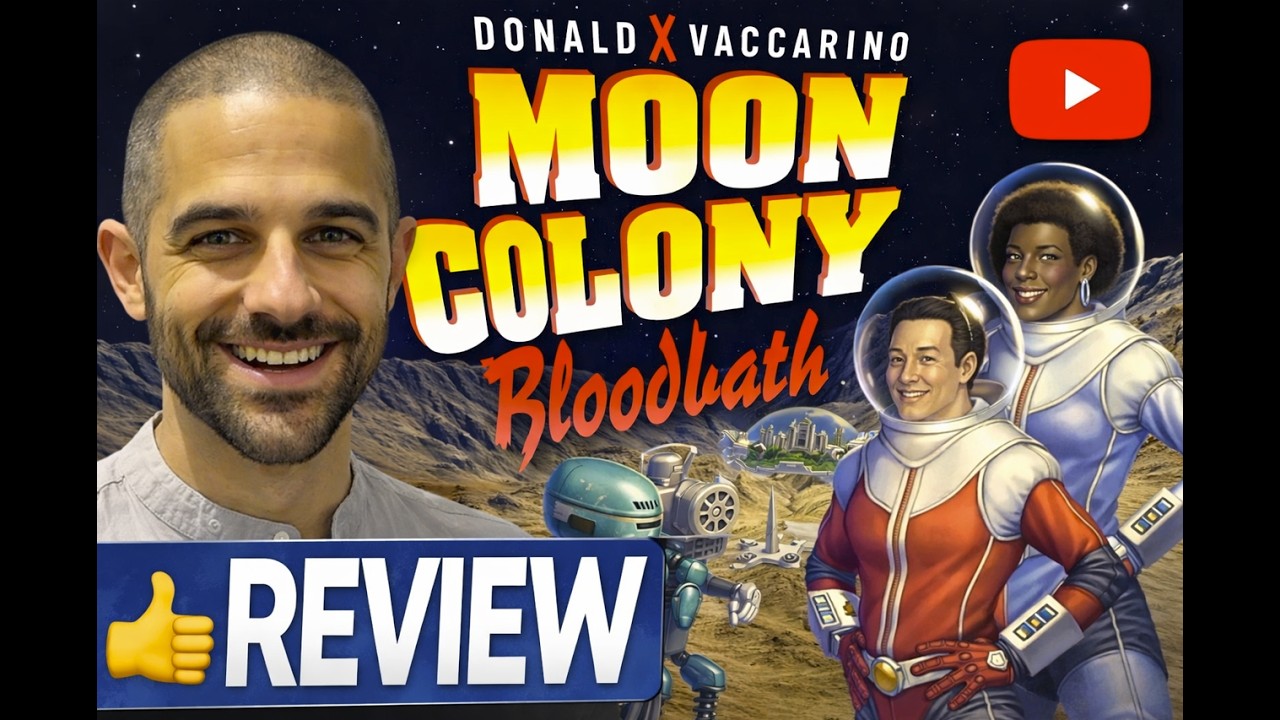 Moon Colony Bloodbath |Board Game Review|