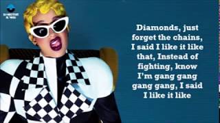 Cardi B, Bad Bunny u0026 J Balvin I Like It LetraLyrics