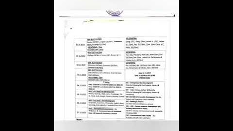 Schedule for Semester 2 and Semester 4 exams (OLD SESSION) #bbmku #pkroycollege #history #dhanbad