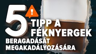 FORD Fék nyereg csere - tippek és trükkök