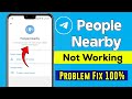 Telegram People Nearby Not Working | Telegram Not Showing People Nearby | People Nearby Telegram
