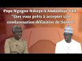 Pape ngagne  abdoulaye tall  etes vous prts  accepter une condamnation dfinitive de sonko