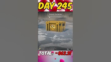 A Case A Day Until I Get A Gold! (Day 245) #shorts #cs2 #csgo #knife #gloves #gaming #gold