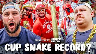 We Helped Set The Beer Cup Snake Record In Washington DC