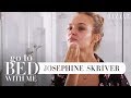 Josephine Skriver's Nighttime Skincare Routine | Go To Bed With Me | Harper's BAZAAR