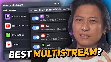 The Best MULTISTREAM OBS Plugin (Aitum or SE.Live)